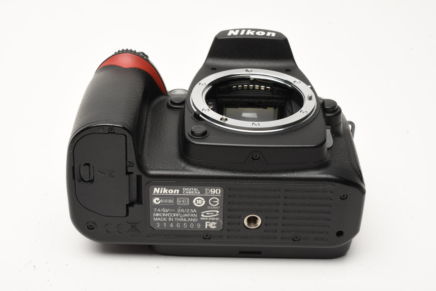 Nikon D90 DSLR body, 2X batts, charger, strap++ Only 5681 Acts, very clean, tested