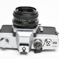 Minolta SRT-201 35mm SLR w/Rokkor-X 50mm f1.7 lens, new seals, tested, +Manual