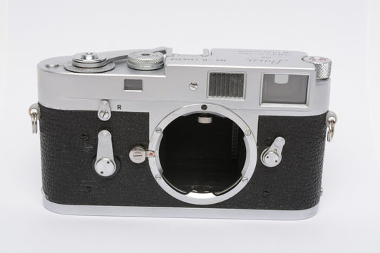 Leica M2-R chrome body, very nice & clean, accurate, tested, great!