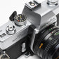 Minolta SRT-201 35mm SLR w/Rokkor-X 50mm f1.7 lens, new seals, tested, +Manual