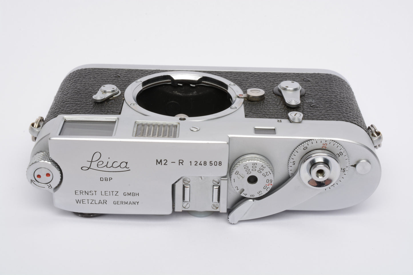 Leica M2-R chrome body, very nice & clean, accurate, tested, great!