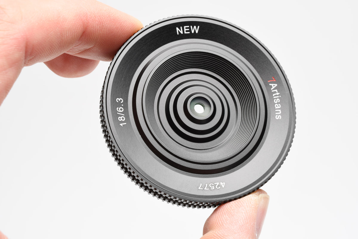 7Artisans 18mm F6.3 II UFO Lens for Micro 4/3 Mount w/Pouch