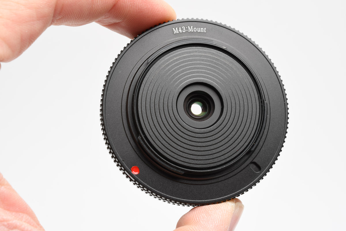 7Artisans 18mm F6.3 II UFO Lens for Micro 4/3 Mount w/Pouch