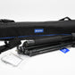 Benro TAD18A Series 1 4-Section Adventure Aluminum Tripod, Flip Lock, Mint, in case