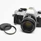 Nikon FG 35mm SLR w/Nikkor 50mm f1.8, New seals, Mint-