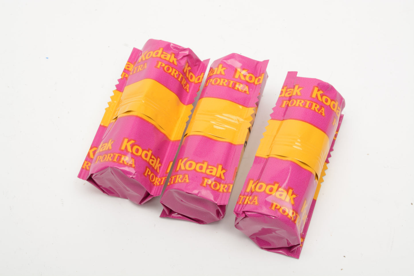 3X rolls Kodak Portra 160 ASA VC 120 Film C41 - Expired, Cold Stored