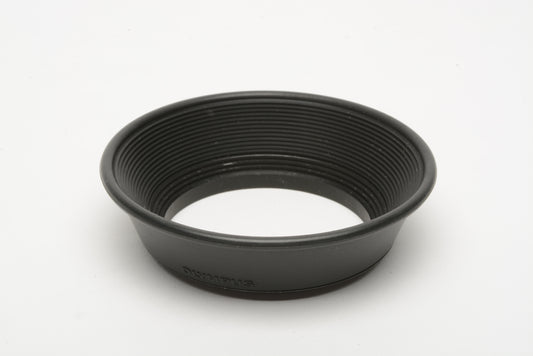 Olympus 28mm f2.8 rubber lens hood, very clean, genuine
