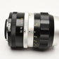Nikon Nikkor-Q 135mm f3.5 Non-AI portrait lens, Hood, Nikon L38 UV, Nice