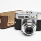 Voigtlander Vitomatic IIa 35mm Rangefinder Camera w/50mm f2.8 Color Skopar, Display/Parts