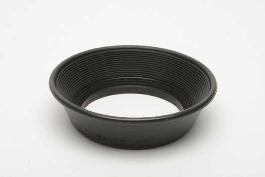 Olympus 28mm f2.8 rubber lens hood, very clean, genuine