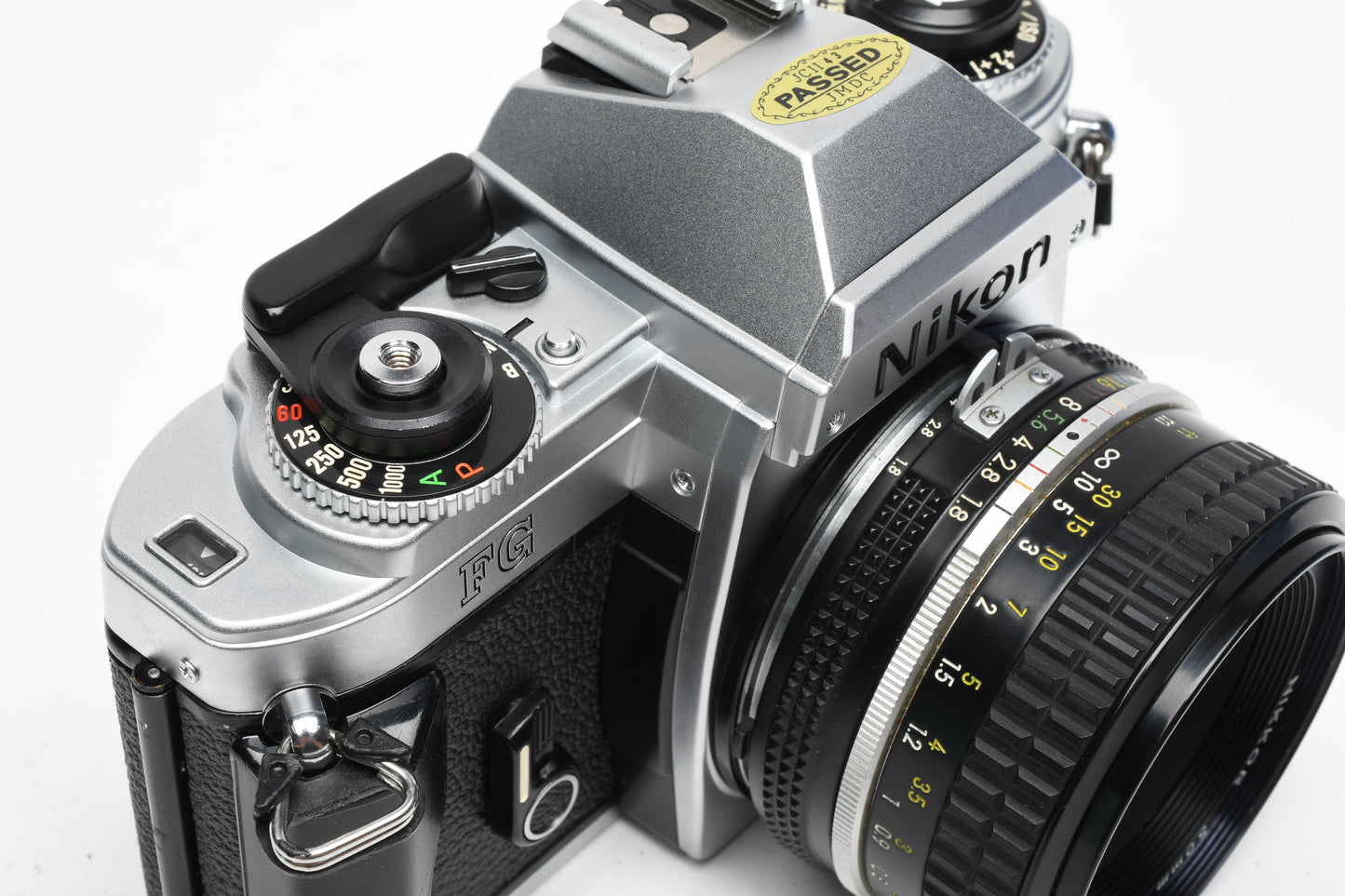 Nikon FG 35mm SLR w/Nikkor 50mm f1.8, New seals, Mint-