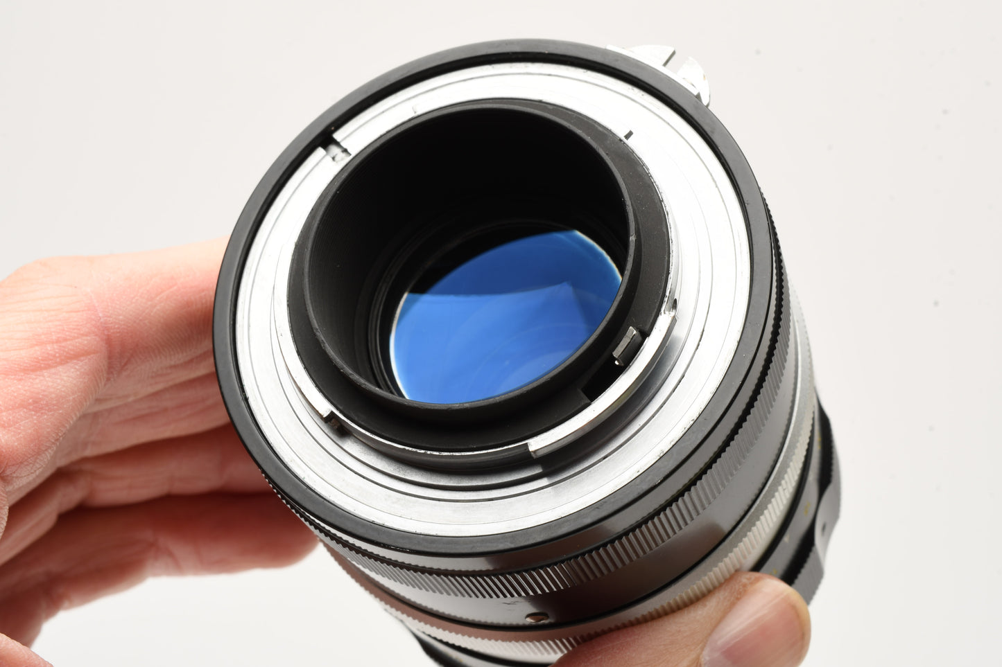 Nikon Nikkor-Q 135mm f3.5 Non-AI portrait lens, Hood, Nikon L38 UV, Nice