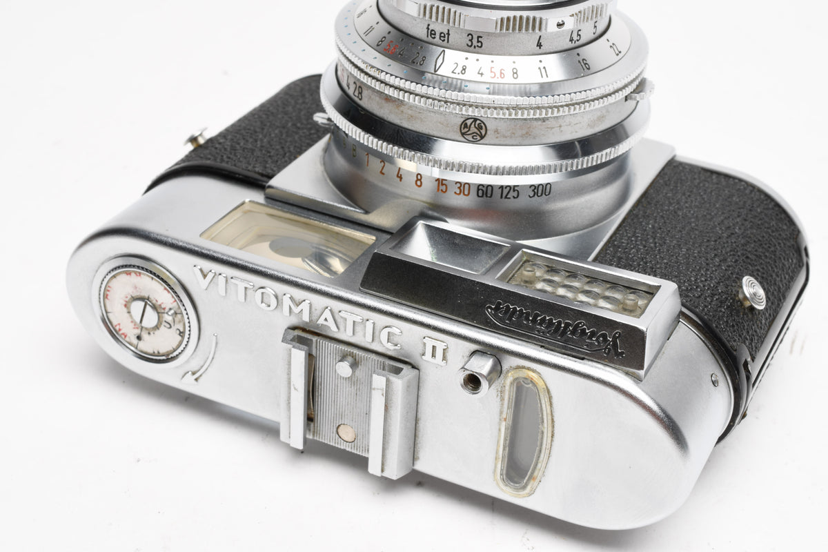 Voigtlander Vitomatic IIa 35mm Rangefinder Camera w/50mm f2.8 Color Skopar, Display/Parts