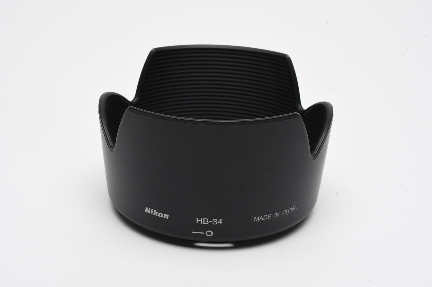 Nikon HB-34 petal lens hood for AF-S DX 55-200mm f4-5.6G ED, Mint-