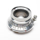 Schneider Xenogon 35mm f2.8 L39 LTM Leica Screw Mount Lens, Sharp! *Read