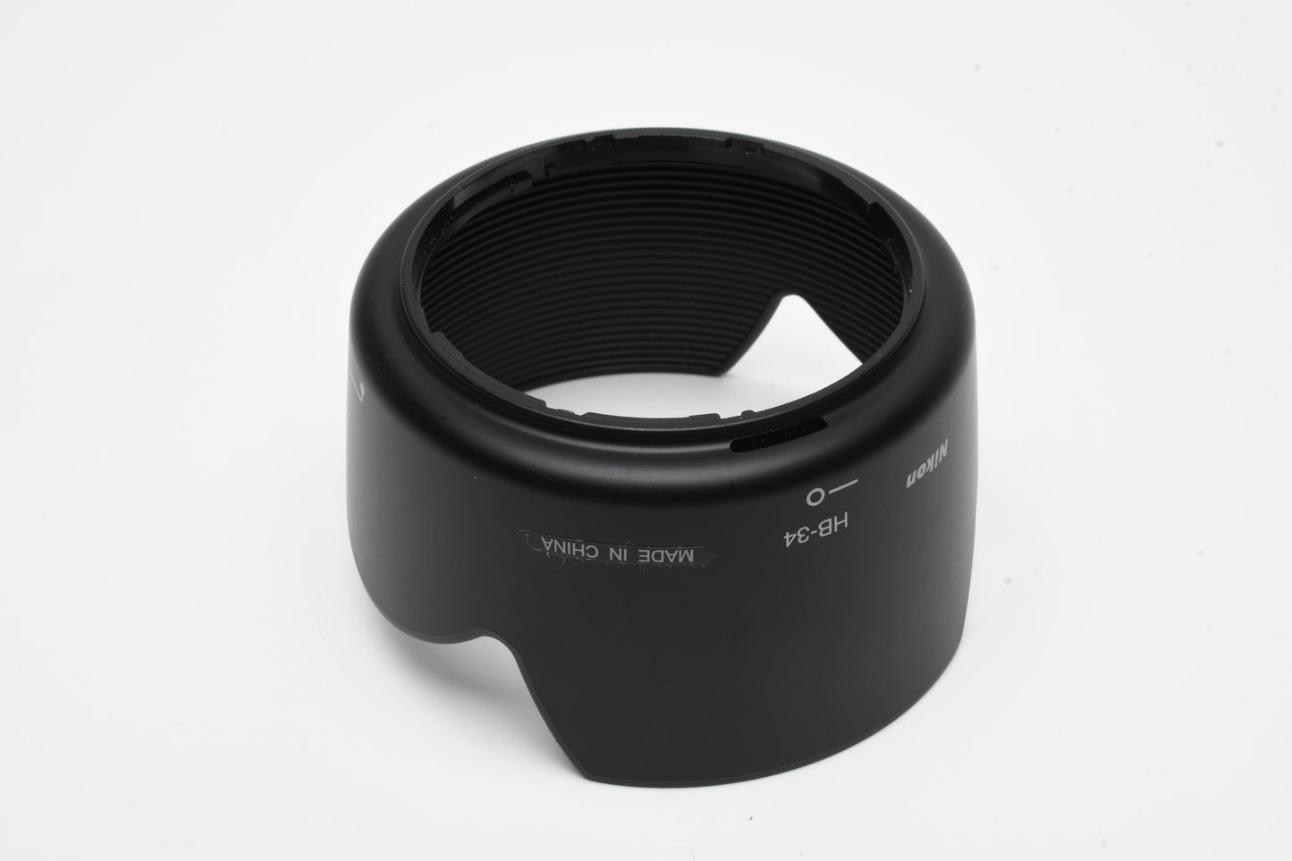 Nikon HB-34 petal lens hood for AF-S DX 55-200mm f4-5.6G ED, Mint-