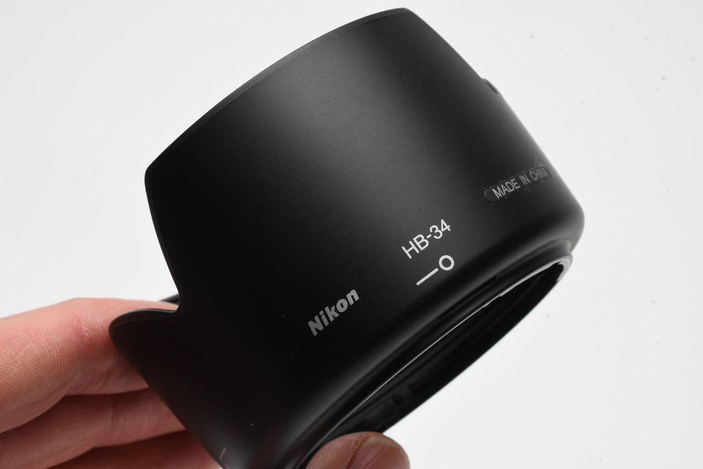 Nikon HB-34 petal lens hood for AF-S DX 55-200mm f4-5.6G ED, Mint-