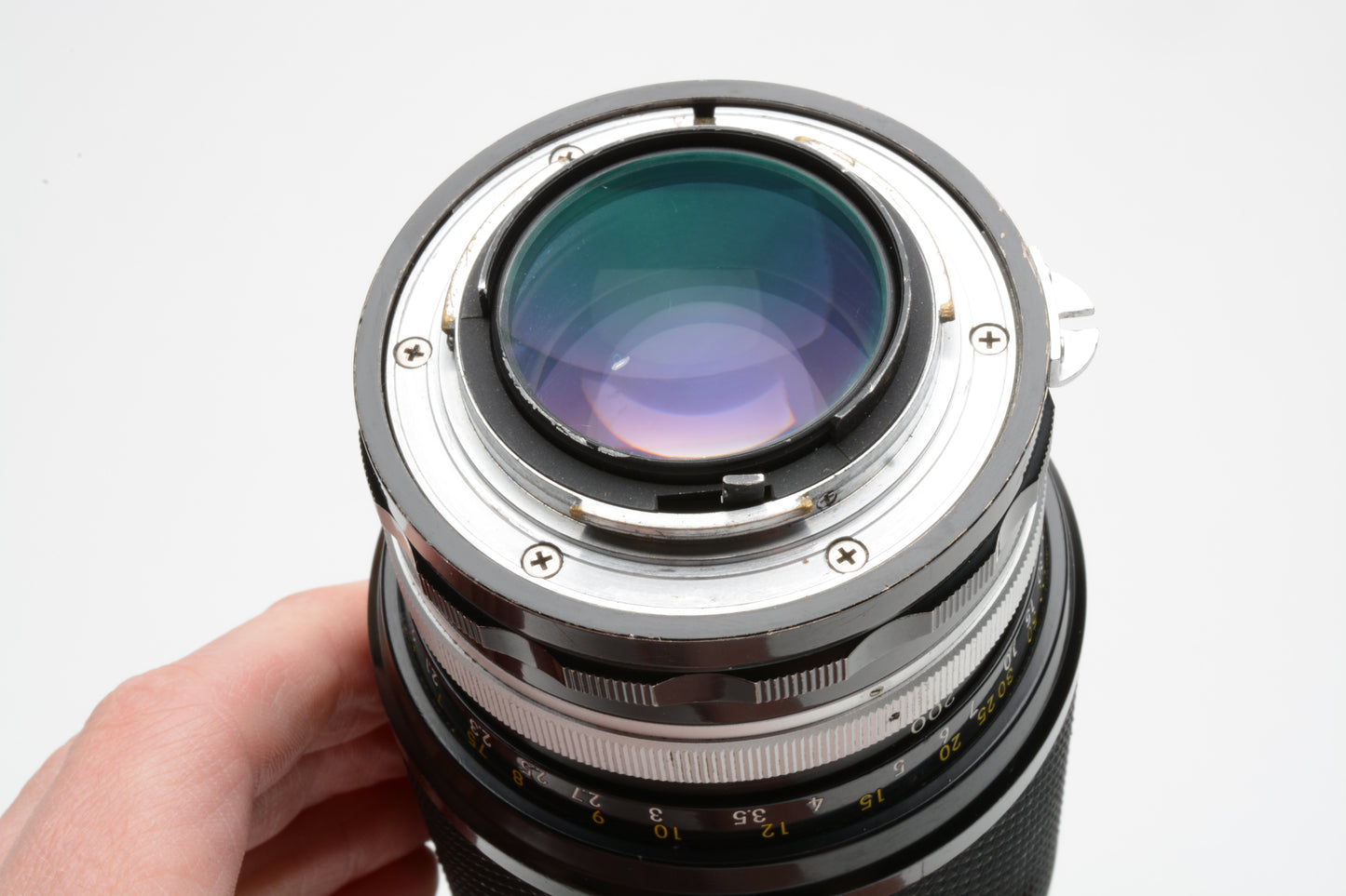 Nikon Nikkor C Zoom 80-200mm f4.5 telephoto zoom lens, caps, Bargain