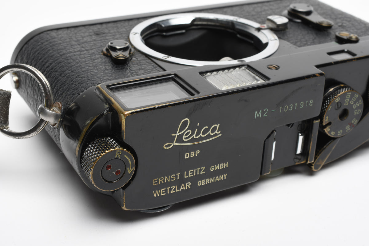 Leica M2 Black Paint Body, Timeless, Gorgeous, Great collector or User piece