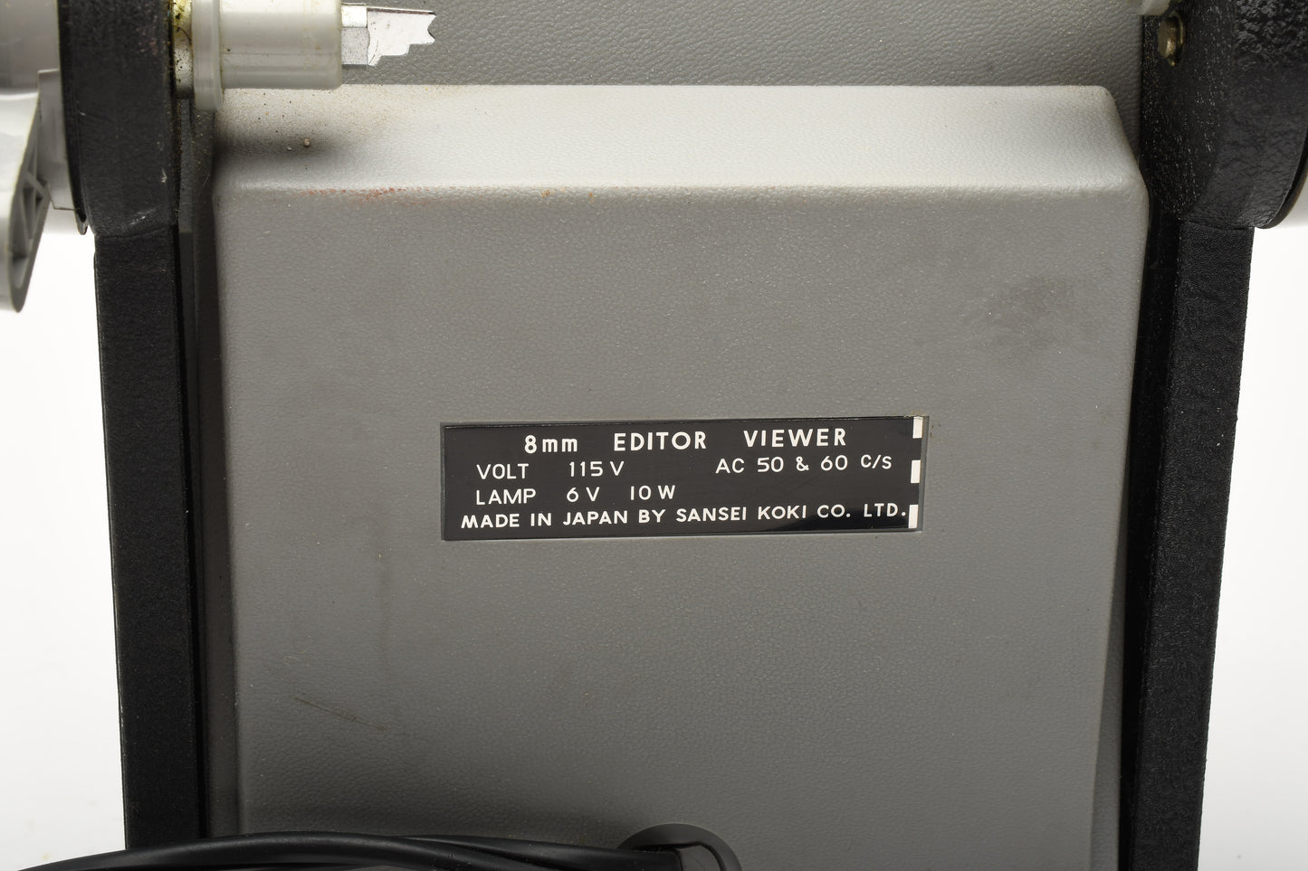 Vernon Dual 8 Deluxe Movie Film Editor, clean, tested, 5.5" Screen (Reg. 8 and S8)