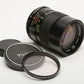 Vivitar 135mm f2.8 telephoto portrait  lens M42 Mount, Caps, Sky filter