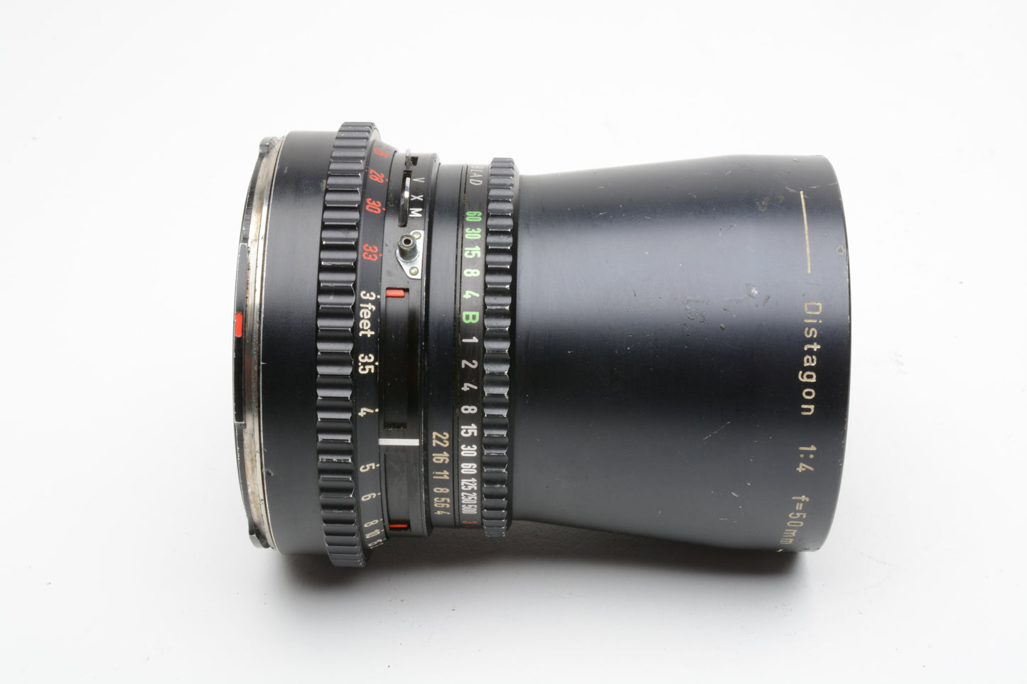 Hasselblad Distagon 50mm F4 T* Black lens, sharp, *Read details