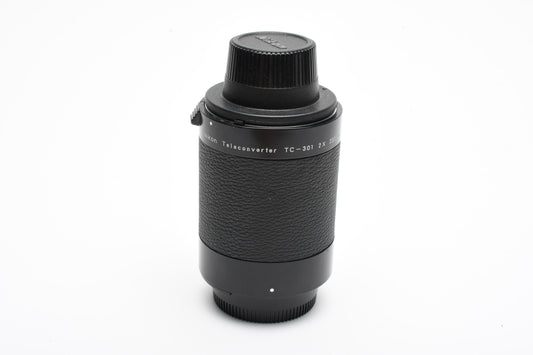 Nikon TC-301 2X Teleconverter w/Caps, Mint-