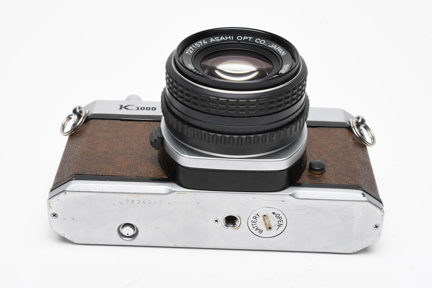 Pentax K1000 SE 35mm SLR brownw/50mm f1.7, Split Image, inst., Sky, new seals