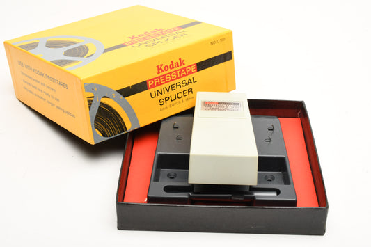 Kodak Presstape Universal movie film splicer, Boxed, clean