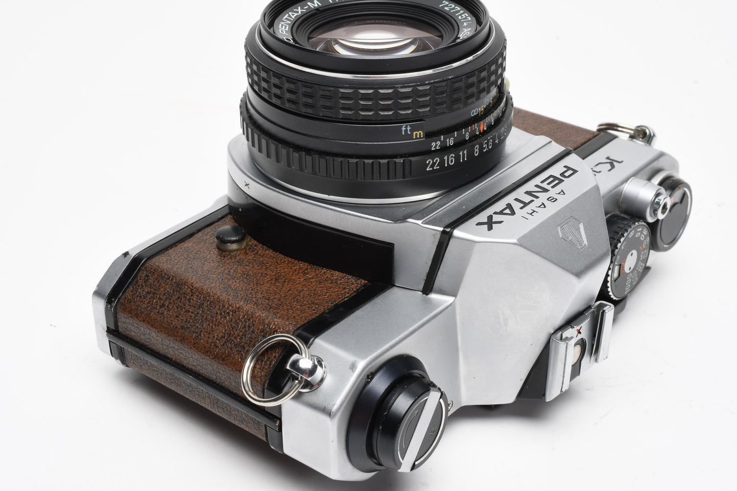 Pentax K1000 SE 35mm SLR brownw/50mm f1.7, Split Image, inst., Sky, new seals