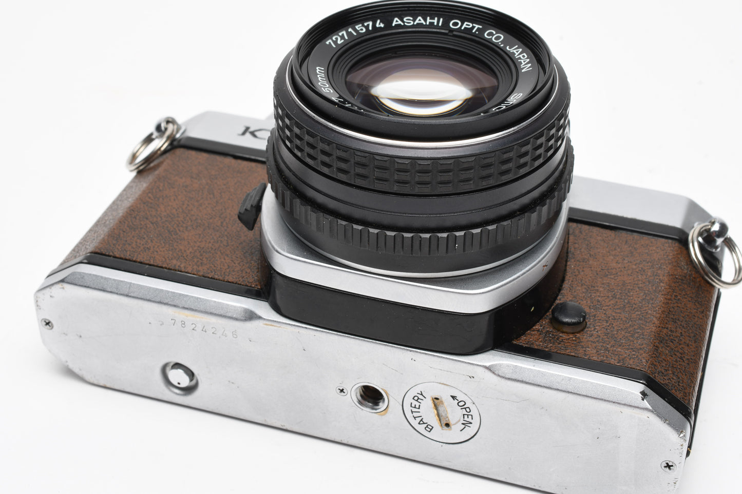 Pentax K1000 SE 35mm SLR brownw/50mm f1.7, Split Image, inst., Sky, new seals