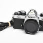 Nikon FM2 chrome 35mm SLR body, New seals, Accurate, Great!