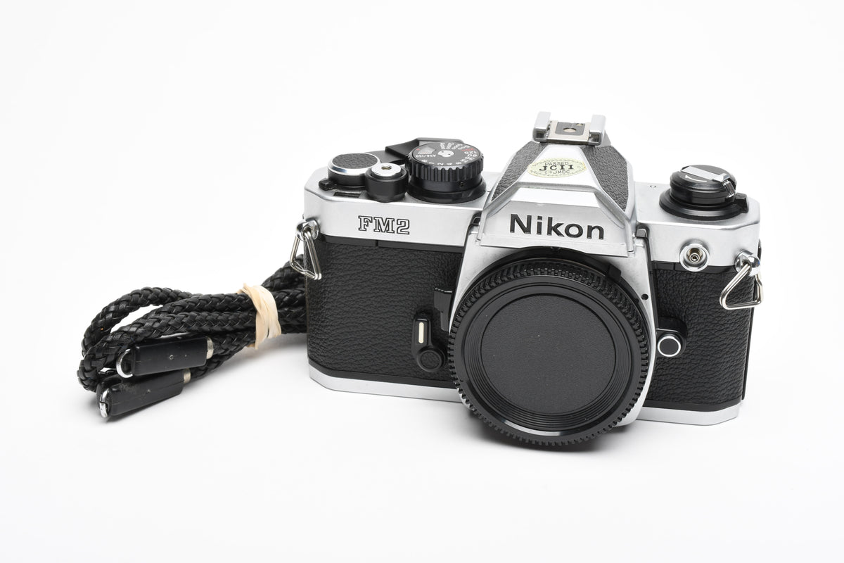 Nikon FM2 chrome 35mm SLR body, New seals, Accurate, Great!