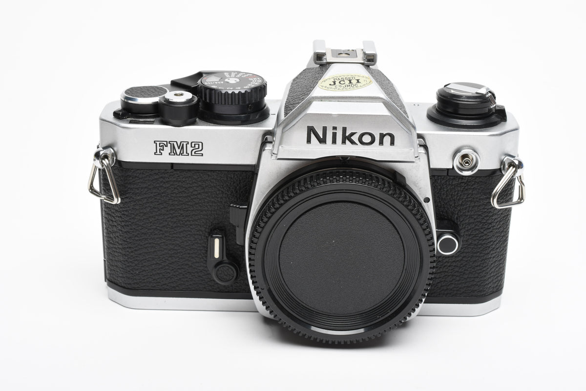 Nikon FM2 chrome 35mm SLR body, New seals, Accurate, Great!