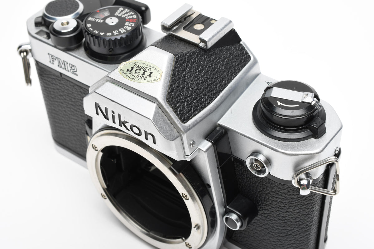 Nikon FM2 chrome 35mm SLR body, New seals, Accurate, Great!