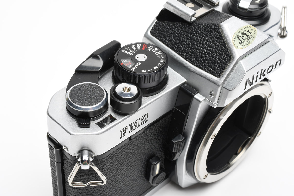 Nikon FM2 chrome 35mm SLR body, New seals, Accurate, Great!