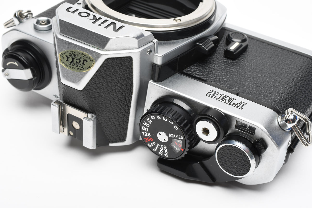 Nikon FM2 chrome 35mm SLR body, New seals, Accurate, Great!