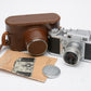 Minolta 35 Model II 35mm rangefinder Camera w/Chiyoko 50mm f2.8 Lens, case, tested