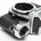 Nikon FM2 chrome 35mm SLR body, New seals, Accurate, Great!