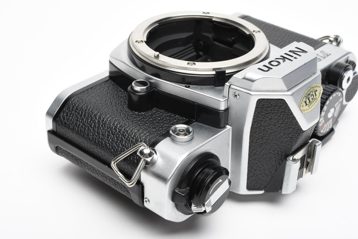 Nikon FM2 chrome 35mm SLR body, New seals, Accurate, Great!