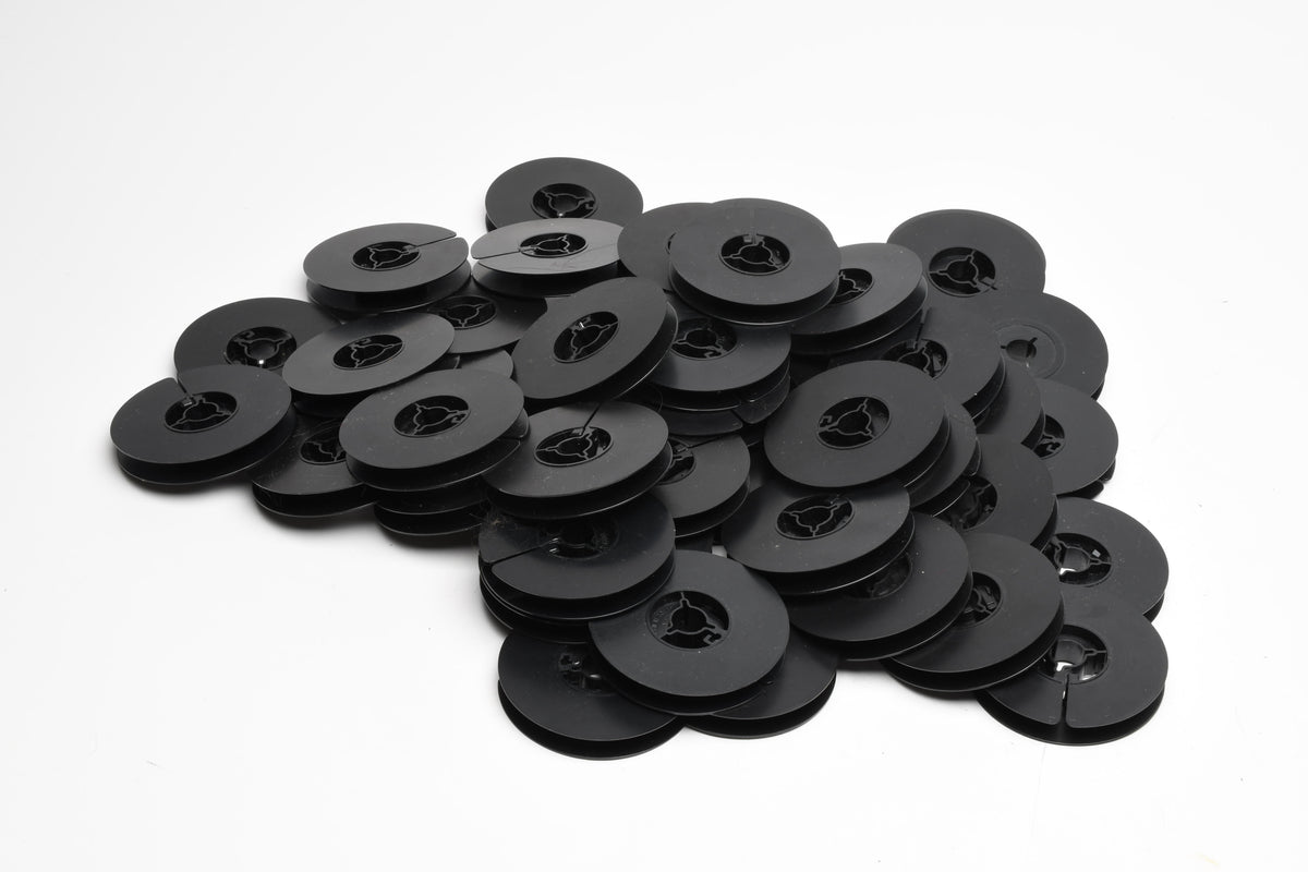 23X Super 8 50' Plastic movie film reel only (Black)