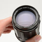 Pentax Super Takumar 135mm f3.5 M42 Mount lens, case, hood, caps, Mint