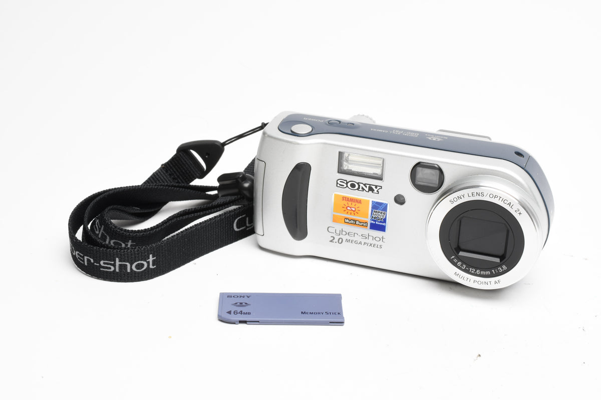 Sony CyberShot DSC-P51 2.0MP Digital Point&Shoot w/ 64MB Memory Stick, Strap
