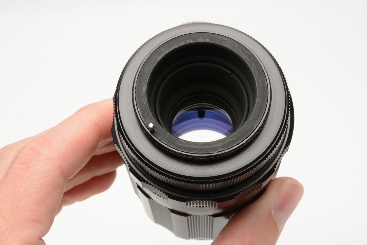 Pentax Super Takumar 135mm f3.5 M42 Mount lens, case, hood, caps, Mint