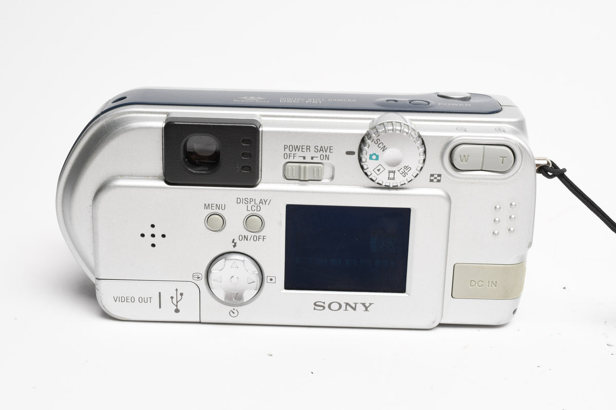 Sony CyberShot DSC-P51 2.0MP Digital Point&Shoot w/ 64MB Memory Stick, Strap