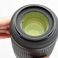 Nikon AF-S Nikkor 55-200mm F4-5.6G ED DX VR zoom lens, Caps+Hood