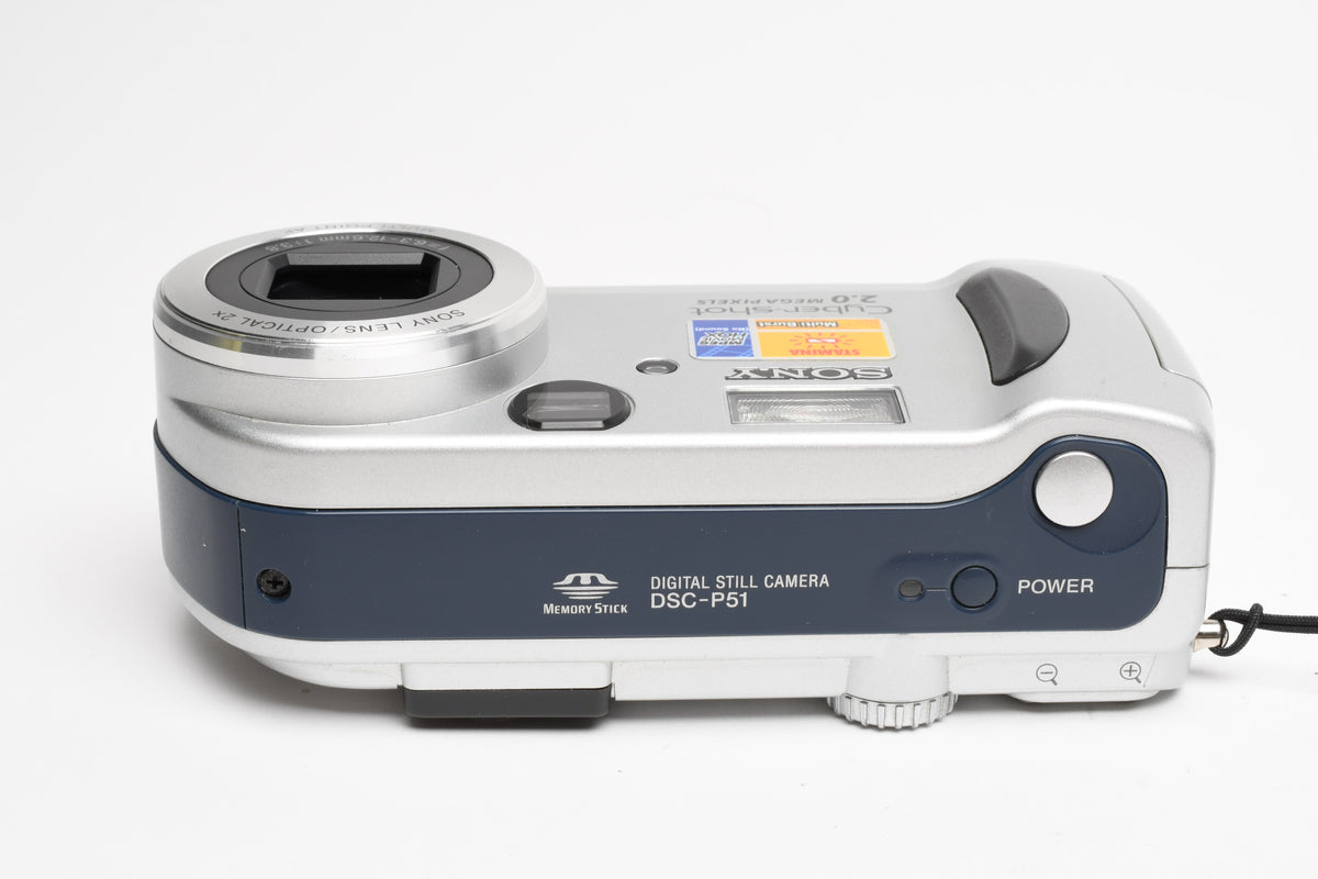 Sony CyberShot DSC-P51 2.0MP Digital Point&Shoot w/ 64MB Memory Stick, Strap