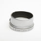 Leica Ernst Leitz Wetzlar lens hood shade for Elmar 5cm lens (Chrome)