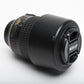 Nikon AF-S Nikkor 55-200mm F4-5.6G ED DX VR zoom lens, Caps+Hood