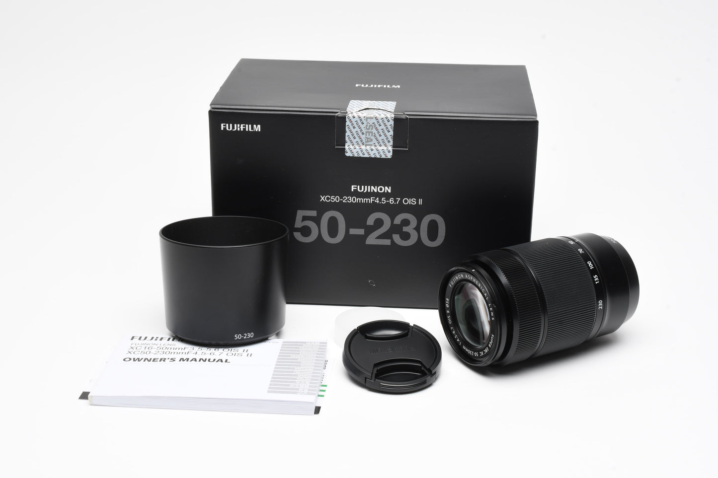 Fujifilm Super EBC XC 50-230mm F4.5-6.7 OIS II Zoom lens, Mint, Boxed